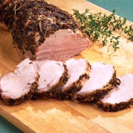 Herb Rubbed Pork Tenderloin