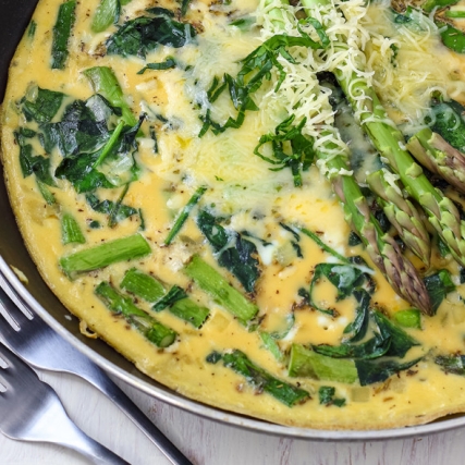 Asparagus Frittata 