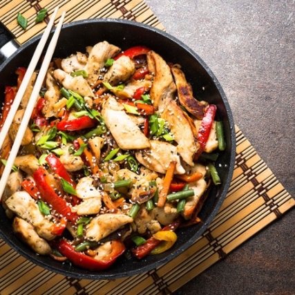 Simple Chicken Stir Fry 